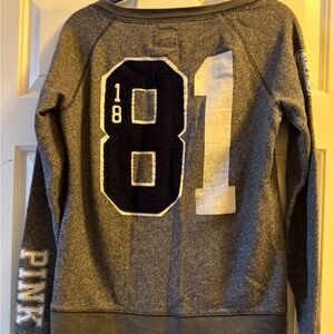 Victoria's Secret PINK Gray Sweatshirt